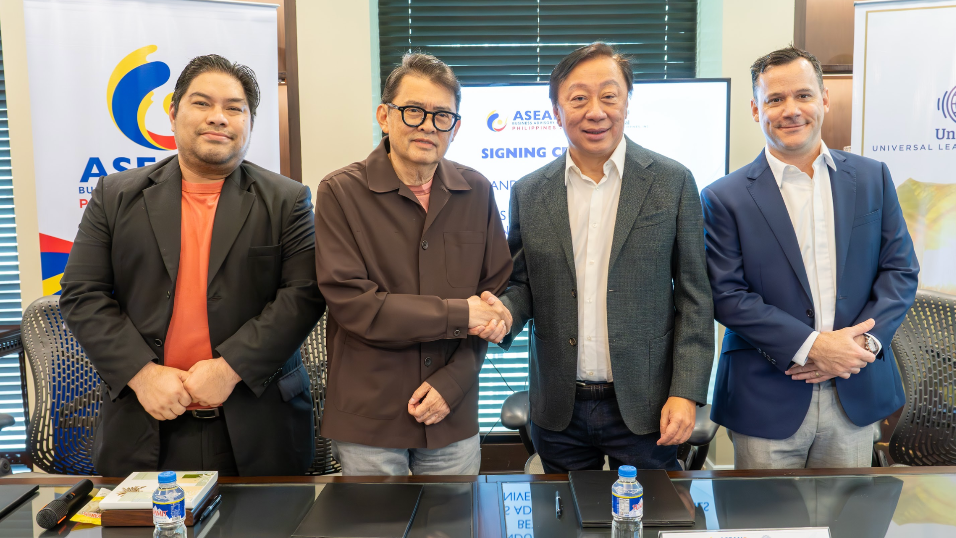 ASEAN-BAC Philippines, Universal leaf enter MOU for food security, agri development